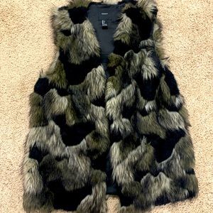 Forever 21 Faux Fur Vest!